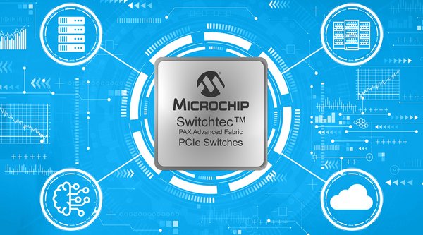 Microchip Switchtec(TM) PAX Advanced Fabric Gen 4 PCIe Switches Released to Production