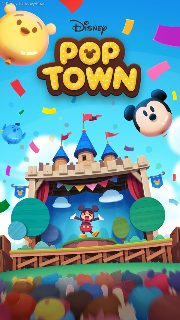 ยอดลงทะเบียนล่วงหน้าเกมมือถือ Disney POP TOWN เวอร์ชันไทย ทะลุ 2 ล้านแล้ว