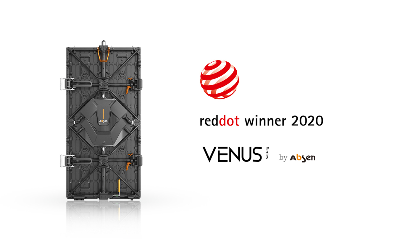 Absen คว้ารางวัล Red Dot Award 2020 จากผลิตภัณฑ์จอ LED รุ่นใหม่สำหรับผู้เช่าเวทีจัดงาน