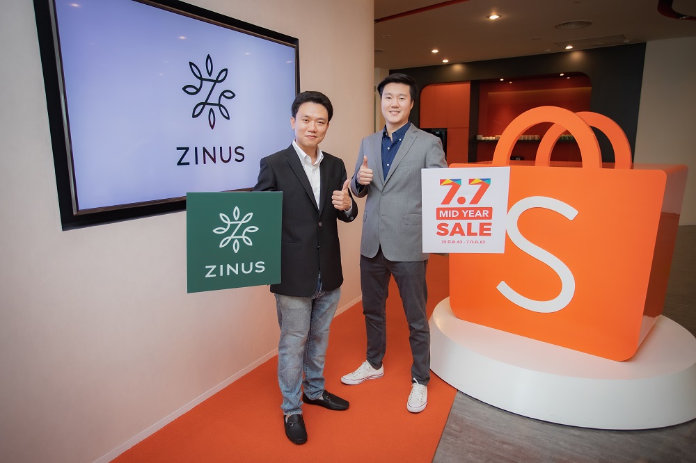 ZINUS แบรนด์ที่นอนนำเข้ายอดขายอันดับ 1 ในอเมริกา จับมือพันธมิตร Shopee รุกบุกตลาดออนไลน์ ใน Shopee 7.7 Mid Year Sale ดันยอดขายครึ่งปีหลังแตะ 50 ลบ.