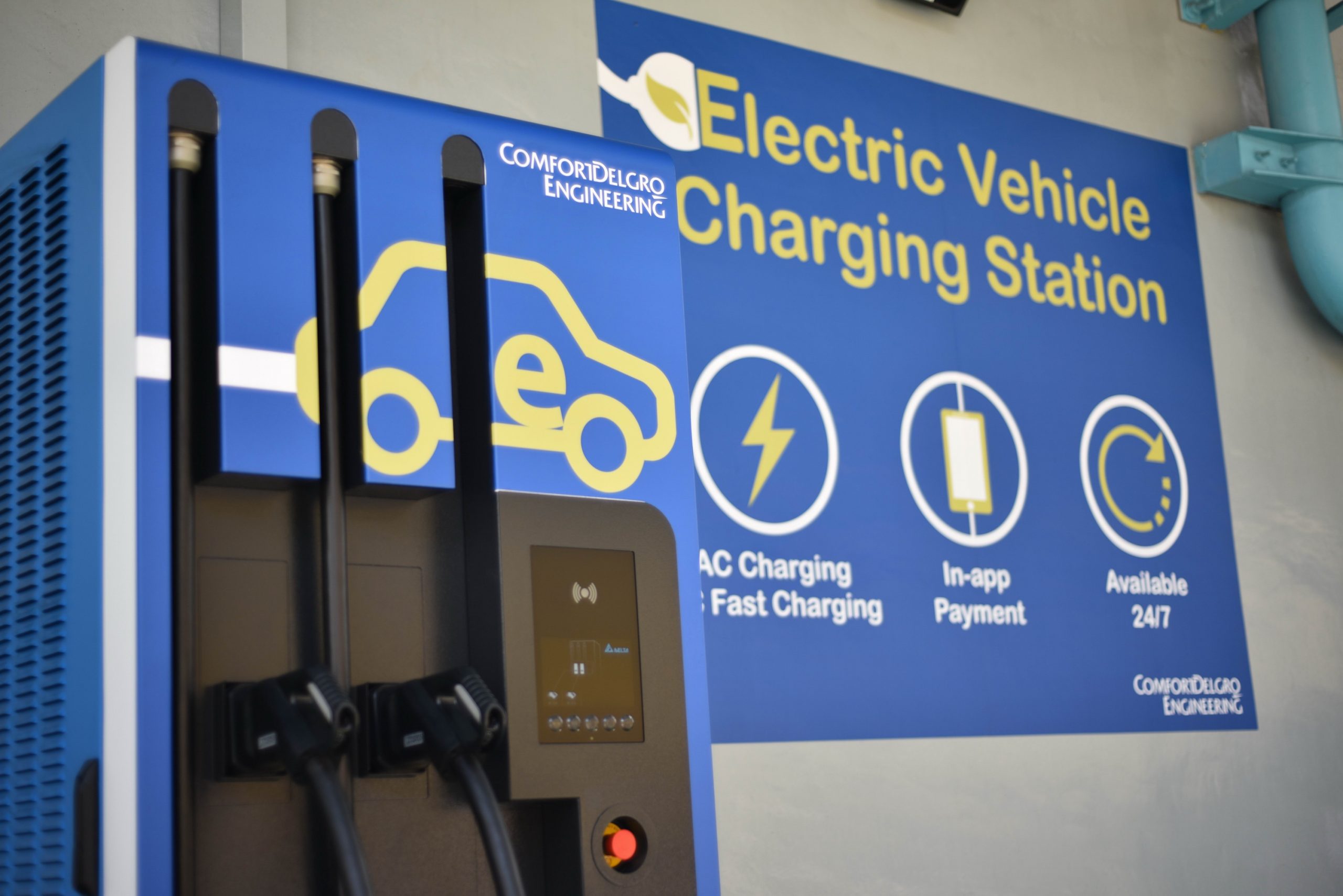 Delta Provides Fastest DC EV Charger in Singapore to ComfortDelGro