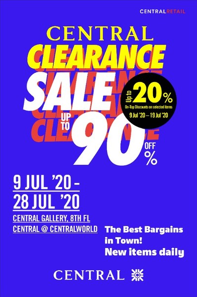 CENTRAL CLEARANCE SALE
