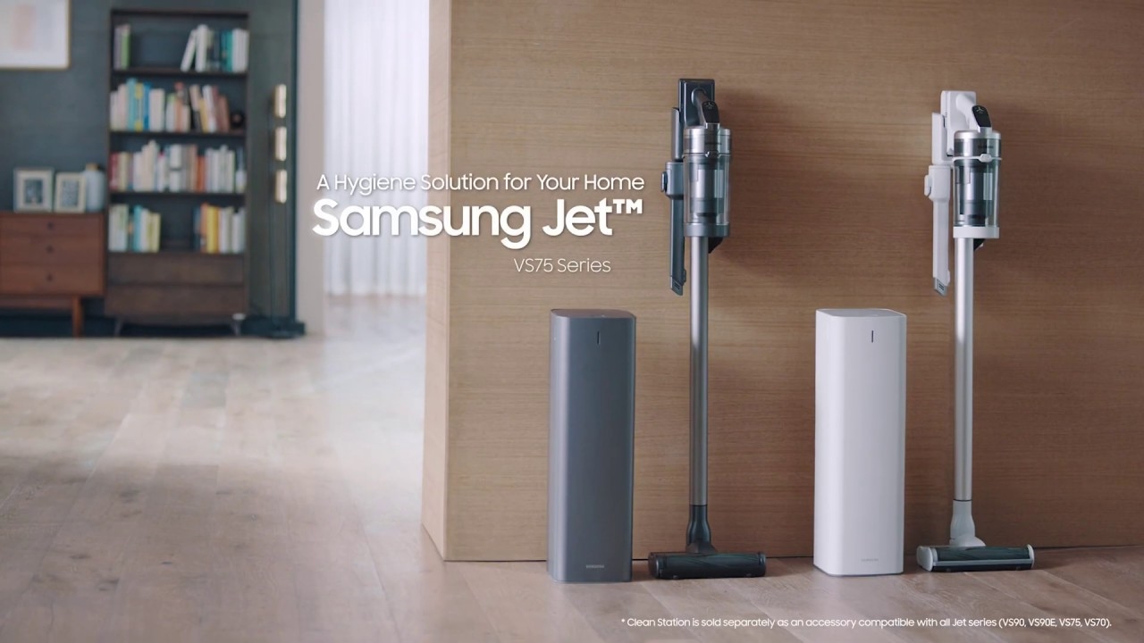 ซัมซุง เปิดตัวเครื่องดูดฝุ่นไร้สาย Samsung Jet(TM) รุ่นใหม่และเครื่อง Clean Station(TM) โซลูชั่นความสะอาดใที่ทรงพลัง เพื่อสุขอนามัยที่ดียิ่งกว่า