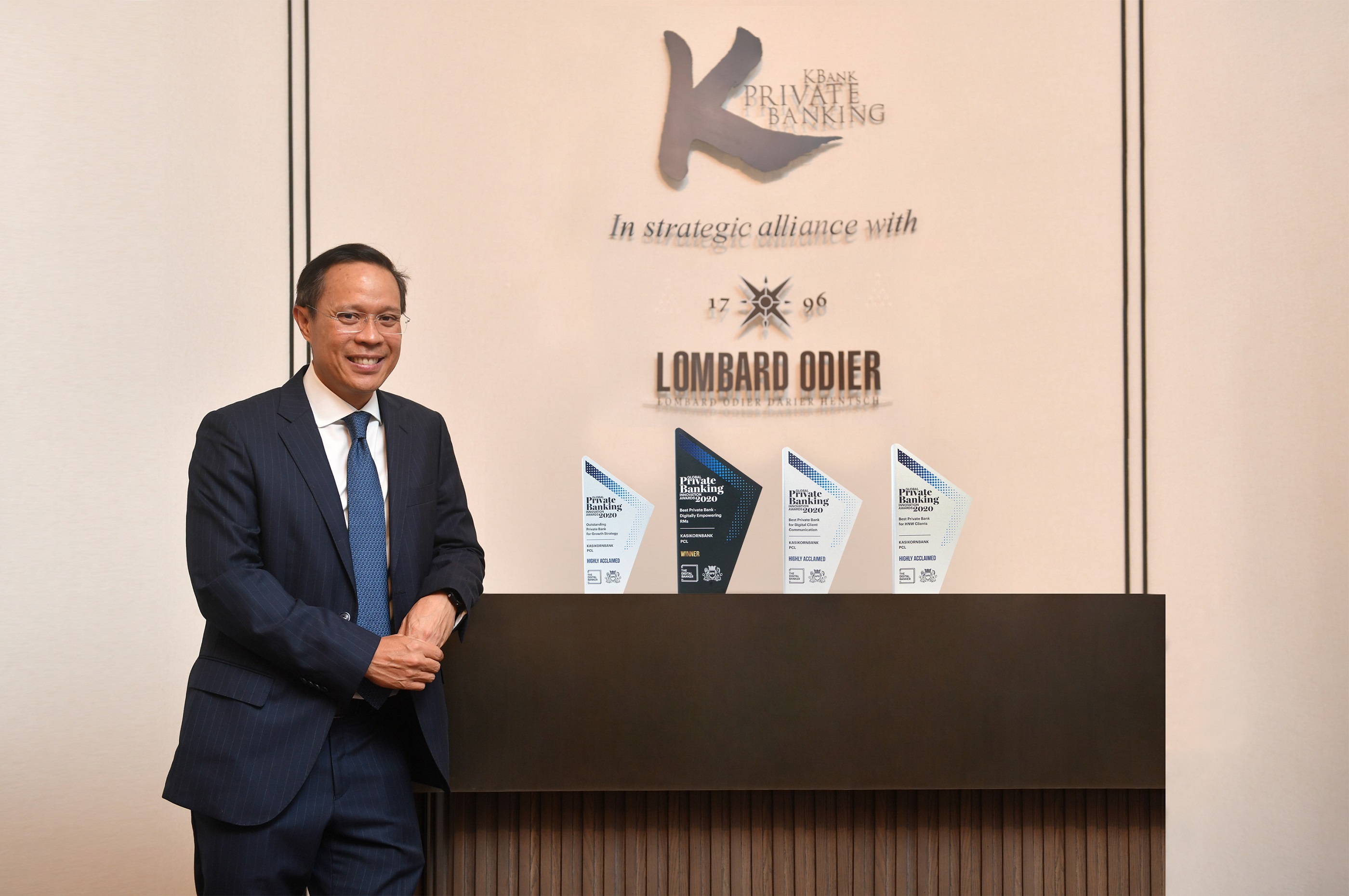 Gossip News : KBank Private Banking garners four awards at Global Private Banking Innovation Awards 2020
