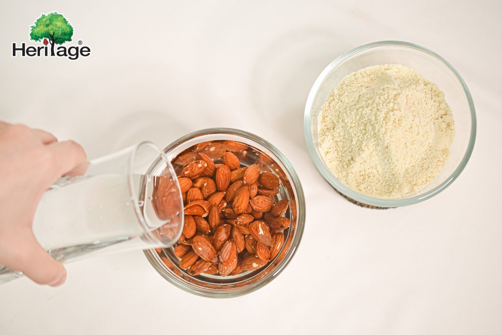 Heritage Group shares tips of how to make almond flour an alternative flour with excellent health benefits