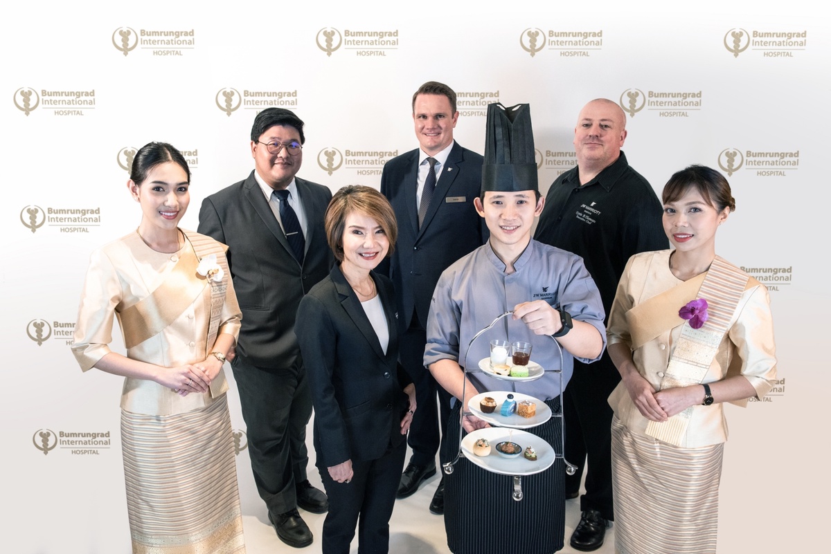 บำรุงราษฎร์ จับมือ เจดับบลิว แมริออท กรุงเทพฯ ออกแบบ Customer Journey ยกระดับประสบการณ์เชิงบวก เปิดตัวเมนู 'Healthy Thai Touch Tea Set