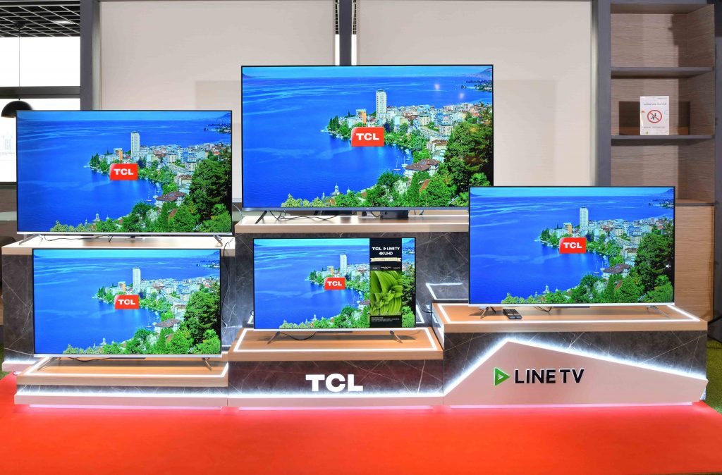 ทีซีแอลผู้นำตลาดแอนดรอยด์ทีวี ประกาศจับมือ LINE TV เปิดตัว TCL TV รุ่น LINE TV มอบสิทธิพิเศษดูLINE TV ไม่มีโฆษณานาน 1 ปี
