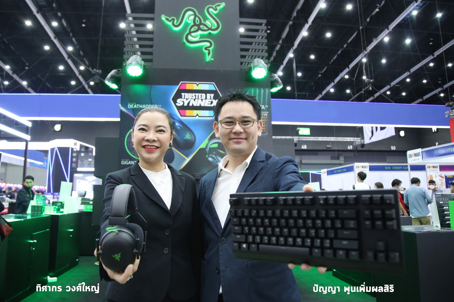 SYNNEX ยกทัพเกมมิ่งเกียร์แบรนด์ดัง RAZER พร้อมประกันจาก AIG บุกงาน COMMART Thailand 2020 ปลื้มกระแสตอบรับแรง