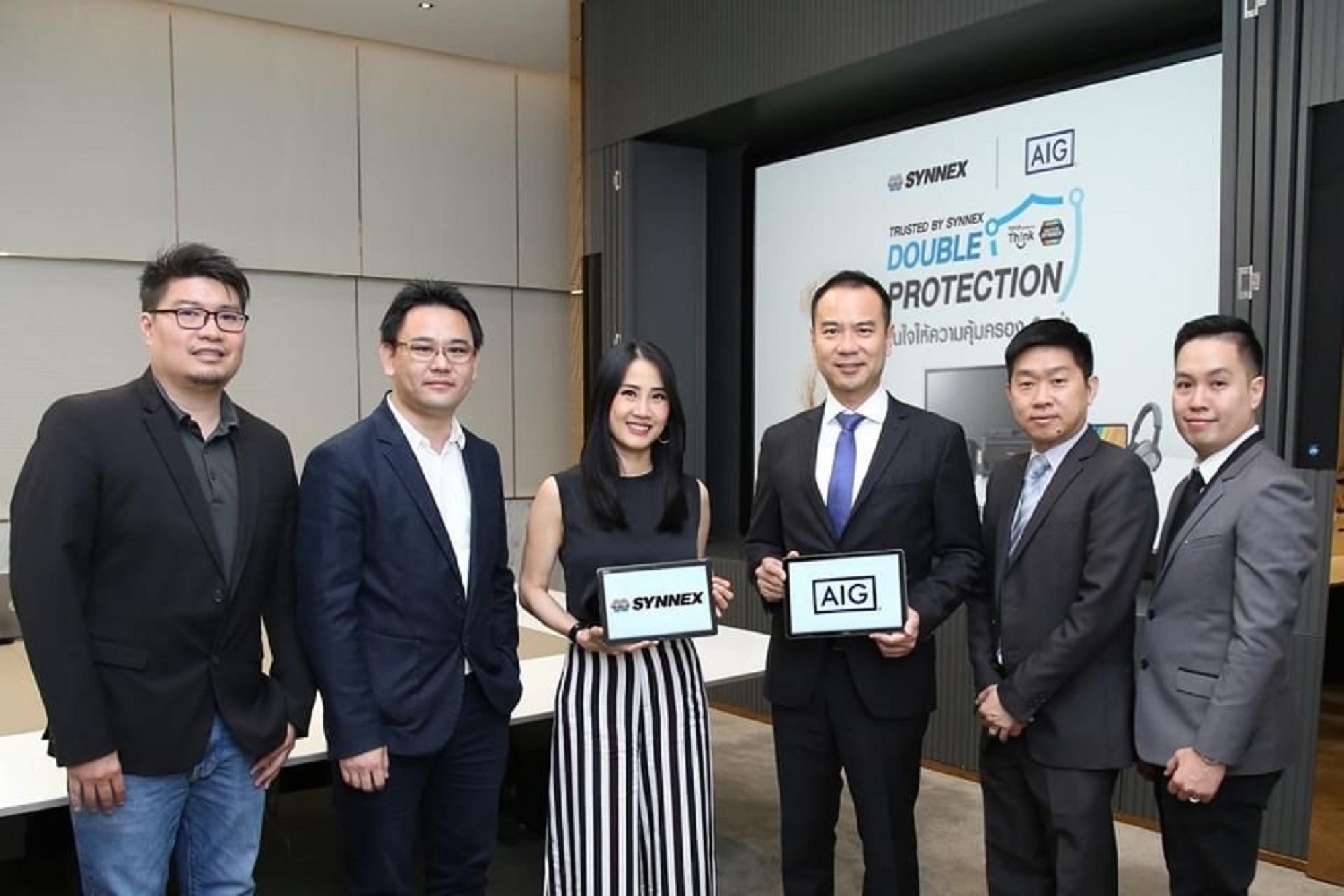 AIG Thailand and Synnex join forces to launch the Synnex Double Protection Campaign