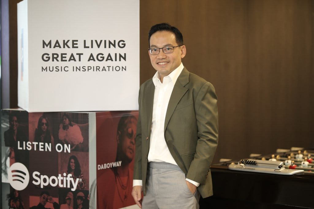 AP - SPOTIFY และ 40 ศิลปินชื่อดัง เปิดตัว 'MAKE LIVING GREAT AGAIN MUSIC INSPIRATION 400 บทเพลงสร้างพลังใจให้คนไทย