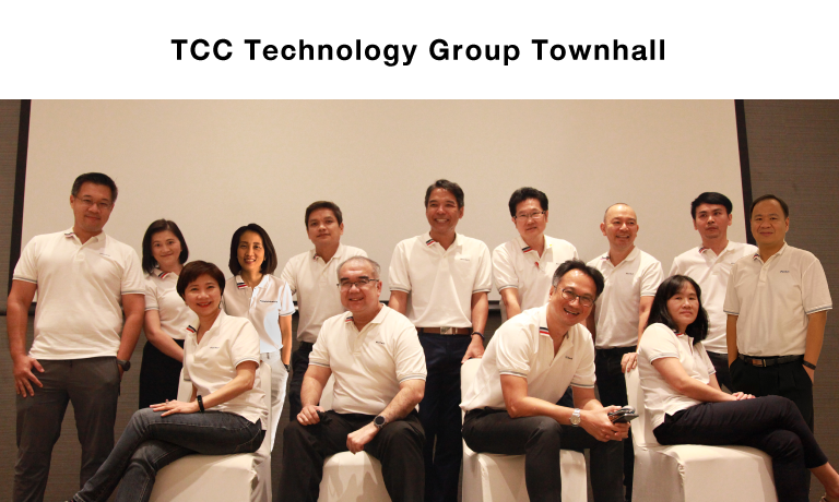 กลุ่มทีซีซี เทคโนโลยี จัดงานทาว์นฮอลล์ เดินหน้าผลักดันเป้าหมายสู่การเป็น Trusted Technology Solutions