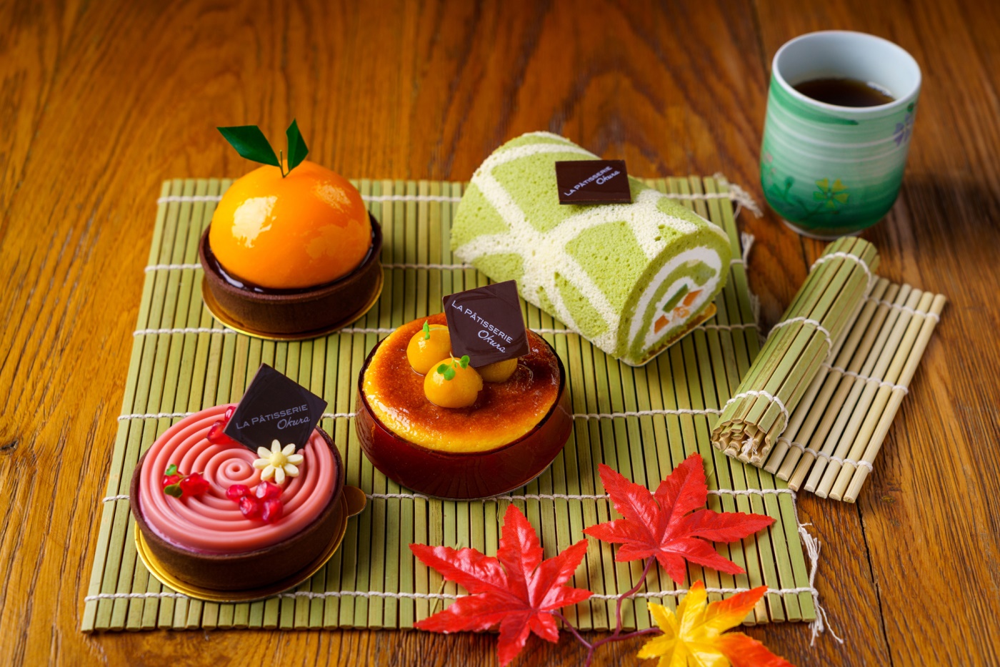 ร้านขนม ลา พาทิสเซอร์รีแนะนำขนมเค้กในสีสันฤดูใบไม้เปลี่ยนสีที่ประเทศญี่ปุ่น