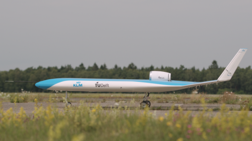 KLM และ TU Delft ประกาศความสำเร็จการทดสอบบิน Flying-V ครั้งแรก