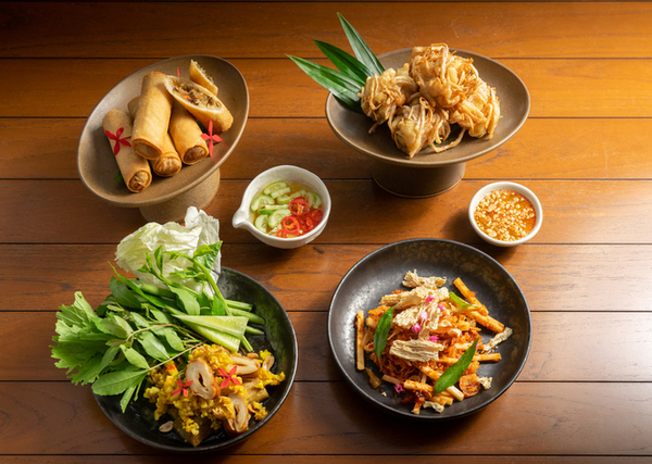 Savor Special Vegetarian Dishes at Siam Tea Room Bangkok Marriott Marquis Queens Park