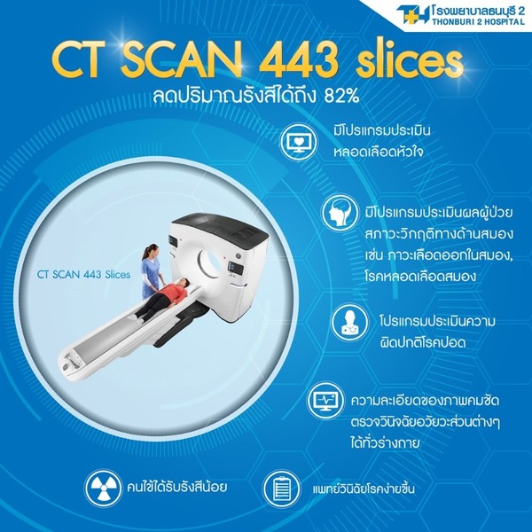 รพ.ธนบุรี 2 ก้าวสู่มิติใหม่ของการวินิจฉัยโรคด้วย CT Scan 443 Slices