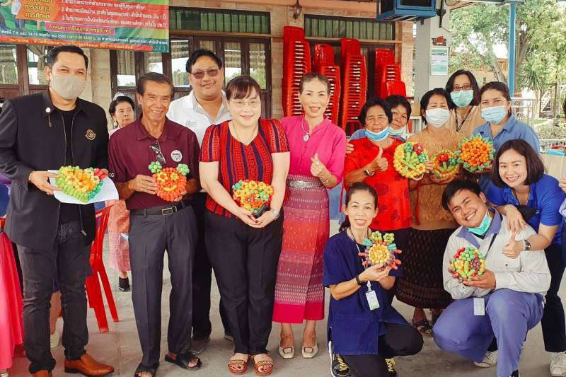 AGC Chemicals Thailand ส่งเสริมสุขภาพผู้สูงอายุชุมชนมาบข่าสำนักอ้ายงอน