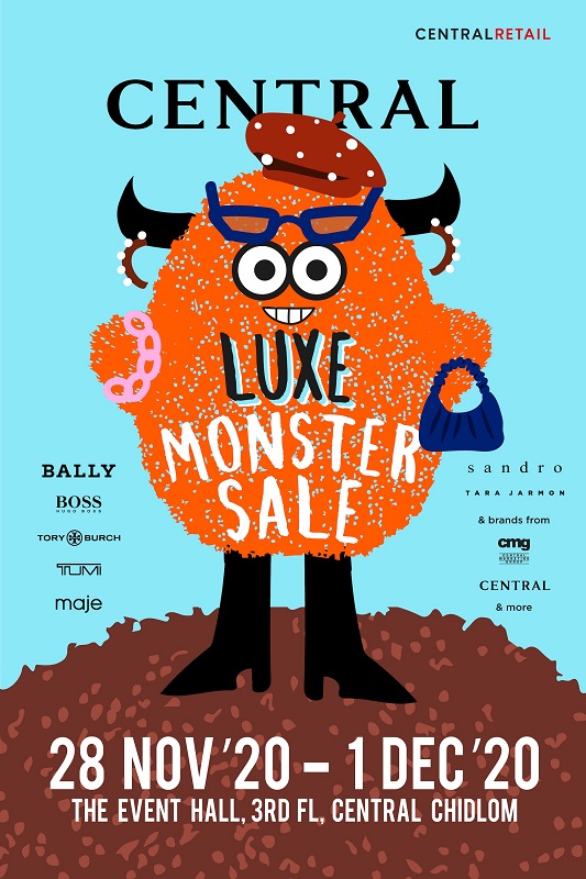 Central Luxe Monster Sale ลดแรง ราคาโดนใจ ช้อปสินค้าแบรนด์เนมมากมาย ลดสูงสุด 85%