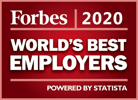 บราเดอร์ ติดอันดับสุดยอดบริษัทนายจ้างที่ดีที่สุดในโลกแห่งปี 2020 จัดอันดับโดยนิตยสาร Forbes สำรวจโดย Statista