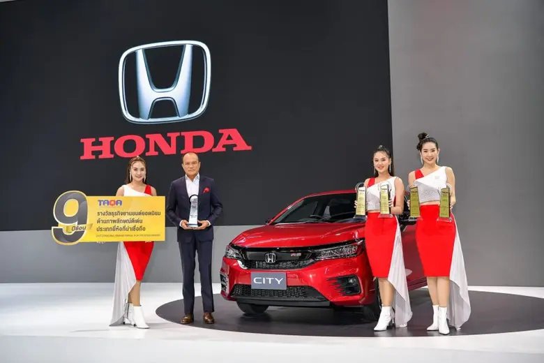 Honda Ranks No. 1 in Passenger Car Market in 2020 and Receives "Outstanding Brand Image for a Trusted Brand" Award for 9th Consecutive Year