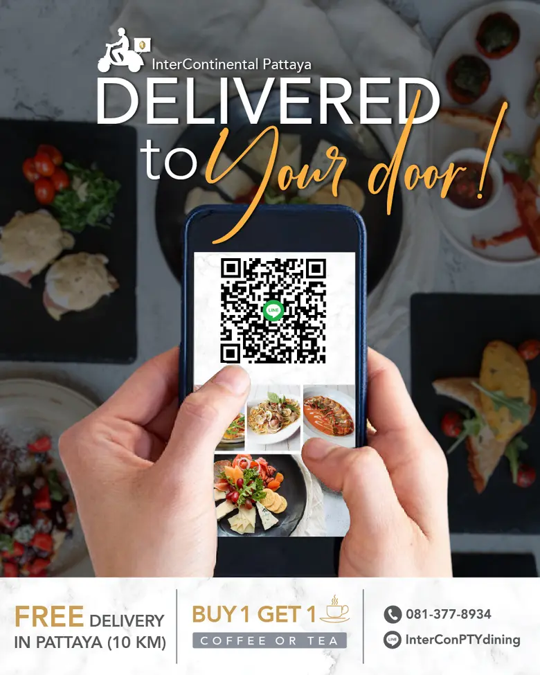 NEW! 5-star Kitchen to Your Door by InterContinental Pattaya