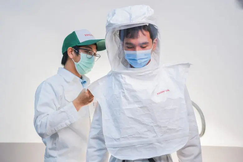 กองทุนฮอนด้าฯ ร่วมต้านภัยโควิด-19 ระลอกใหม่ ผลิตและบริจาคนวัตกรรมหน้ากากแรงดันลบและบวก พร้อมเครื่องพ่นยาฆ่าเชื้อรวม 40 ล้าน
