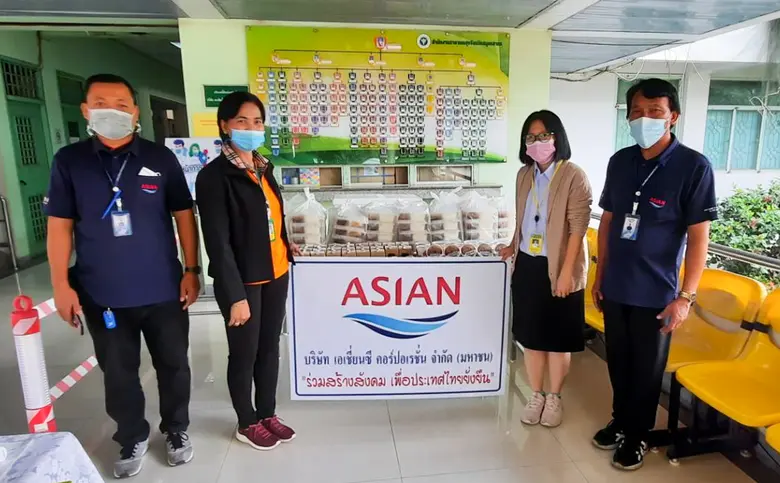 ASIAN ร่วมเพิ่มพลังใจ ส่งความห่วงใยมอบอาหารกล่องอย่างต่อเนื่อง