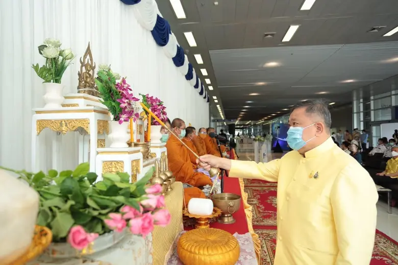 บริษัท รถไฟฟ้า ร.ฟ.ท. จำกัด จัดพิธีทำบุญครบรอบ 10 ปี