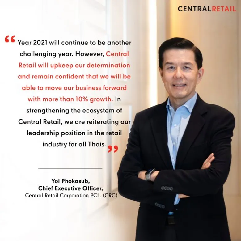 CRC shows confidence in 2021 business plan foreseeing more than 10% sales growth ready to pay dividend of 0.40 baht/share
