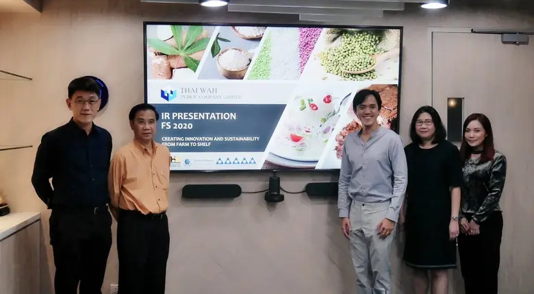 TWPC โชว์ผลงานกลุ่มผลิตภัณฑ์อาหารเติบโตต่อเนื่อง มั่นใจปี 64 สดใส