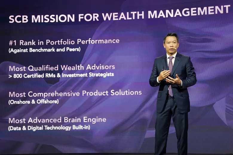SCB PRIVATE BANKING on track to becoming Thailand's private banking leader, embracing three strategic thrusts and promoting "Beat the Benchmark" concept