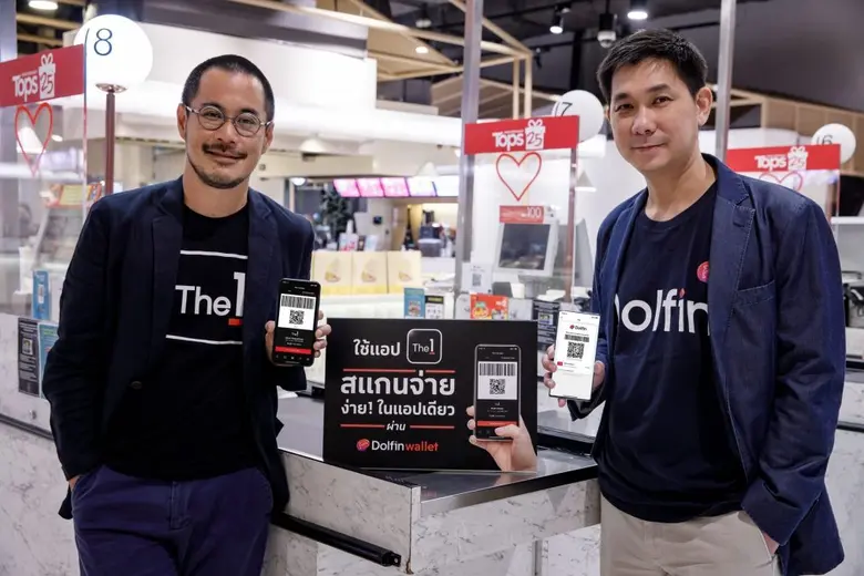 'The 1' หนุนสังคมไร้เงินสด ผนึก 'ดอลฟิน วอลเล็ท' ปล่อยฟีเจอร์ E-Payment  ให้ลูกค้า Earn - Redeem - Pay ง่าย ครบ จบบนแอป The 1