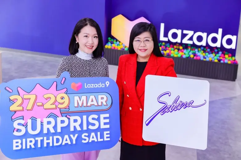 SABINA อัดโปรฯ แรงสุดพิเศษร่วมฉลองวันเกิดครบรอบ 9 ปีลาซาด้า