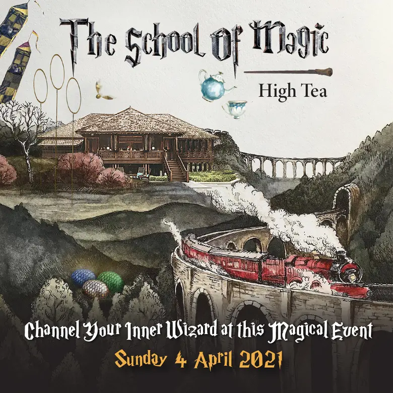 Celebrate Easter with the School of Magic High Tea at the luxury 137 Pillars House Chiang Mai