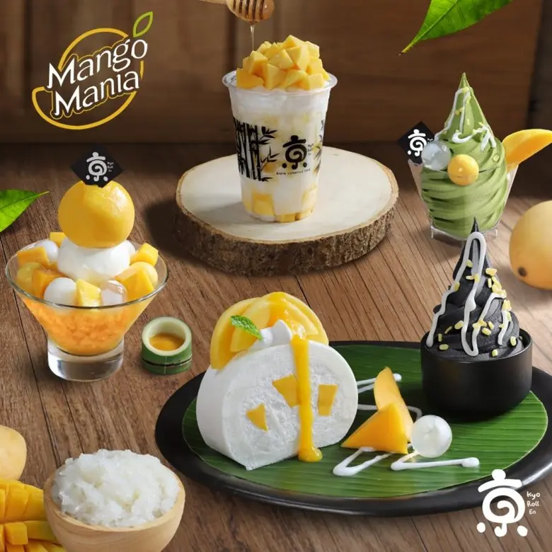 Kyo Roll En พร้อมเสิร์ฟ 5 เมนูมะม่วงน้ำดอกไม้ สดชื่นรับซัมเมอร์กับฤดูกาล "Mango Mania"