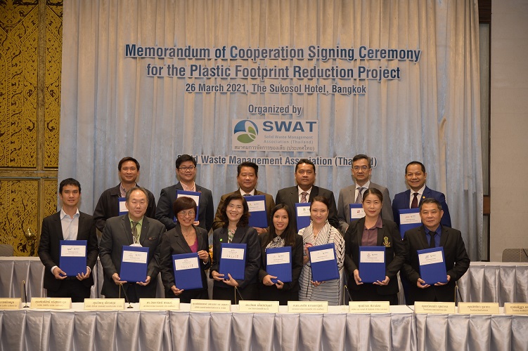 SWAT launches commitment to plastic footprint reduction with Thailand-based private and public sector entities