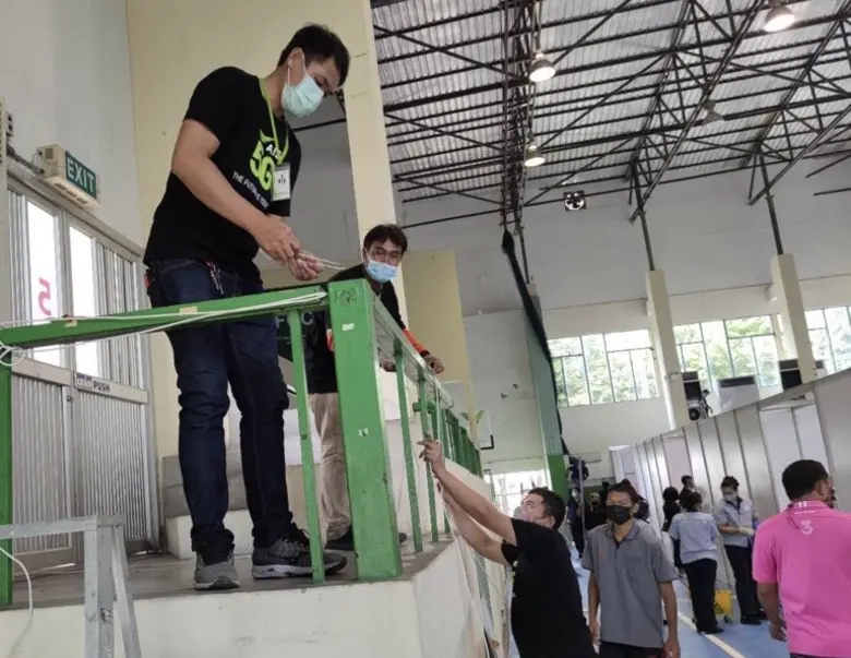 เอไอเอส 5G เคียงข้างโรงพยาบาลสนาม จุฬาลงกรณ์มหาวิทยาลัย สู้ภัยโควิด หลังจากติดตั้งระบบสื่อสารมาแล้วกว่า 31 โรงพยาบาลสนามในพื้นที่เสี่ยงทั่วประเทศ