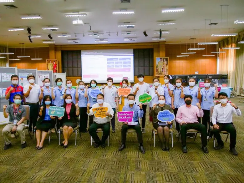 ทีมผู้บริหาร มข. เข้ารับวัคซีนป้องกันโรคติดเชื้อไวรัสโคโรนา 2019