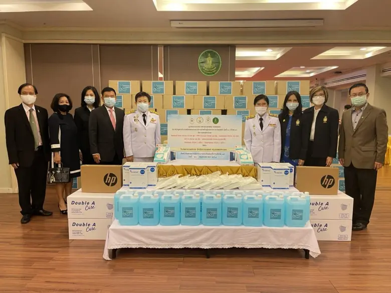 ปธพ.2 ร่วมใจสู้ภัยโควิด มอบอุปกรณ์สนับสนุนบุคลากรทางการแพทย์สังกัด กทม.