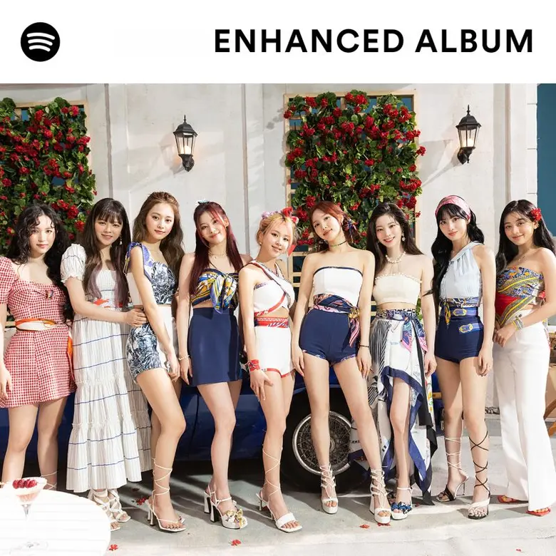 Introducing 'TWICE presents Taste of Love, the Enhanced Album' - available only on Spotify