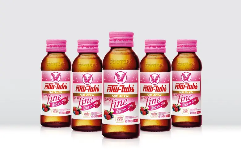 ใหม่! ลิโพ-ไฟน์ ครั้งแรกของเครื่องดื่มบำรุงกำลังสำหรับผู้หญิง น้ำตาล 0% กลิ่นมิกซ์เบอร์รี พร้อมทอรีนคุณภาพญี่ปุ่น 1,000 มิลลิกรัม