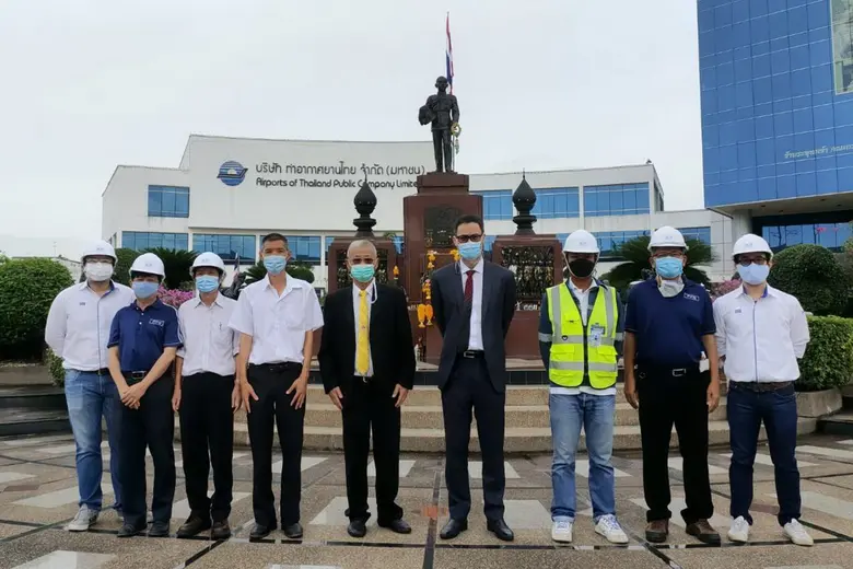 PPS ร่วมพิธีวางศิลาฤกษ์ อาคารสำนักงาน 2 ท่าอากาศยานไทย AOT