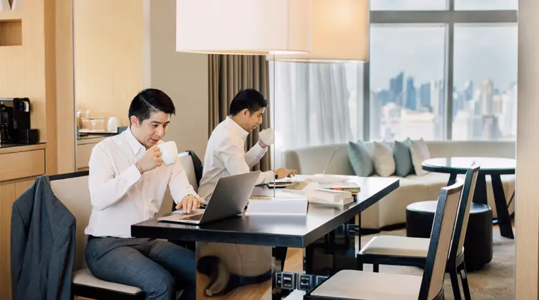 WORK FROM HOTEL ที่โรงแรมแมริออท กรุงเทพฯ สุขุมวิท