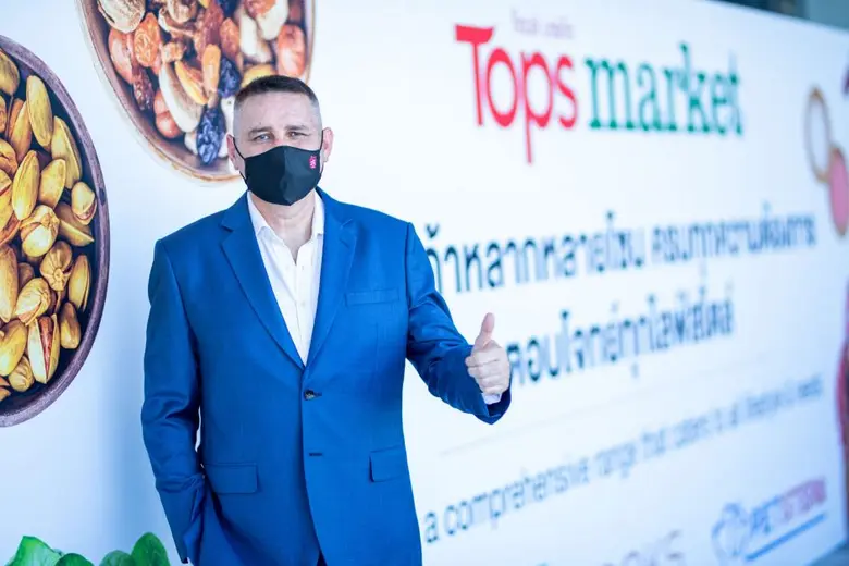 Tops and FamilyMart assure there are enough products in stock for consumer needs,  with "Locked Prices" starting from 9 baht to help Thais get through COVID-19 crisis