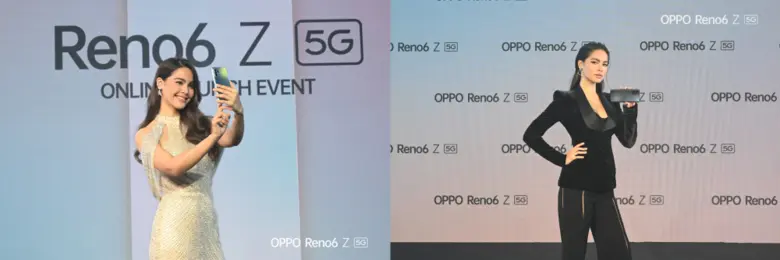 ออปโป้ ลุยกระตุ้นตลาดกลางปี เปิดตัว "OPPO Reno6 Z 5G" สมาร์ทโฟนรุ่นล่าสุด คว้า "ญาญ่า-อุรัสยา" ขึ้นแท่นพรีเซ็นเตอร์ ปลุกกระแสการถ่ายภาพและวิดีโอพอร์ตเทรต