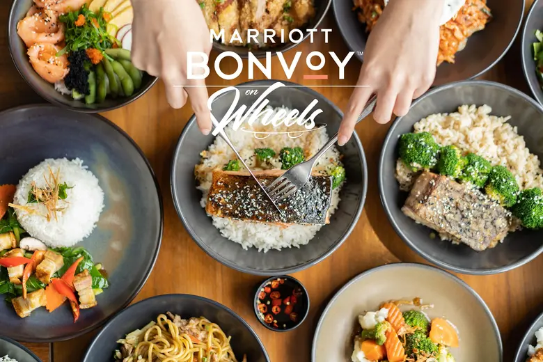 Aloft Bangkok's specialty restaurants Re:fuel by Aloft and brews & 'ques by Crave Join Bangkok's latest food delivery and takeaway service, Marriott Bonvoy On Wheels Thailand