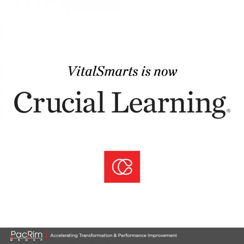VitalSmarts Changes Its Name to Crucial Learning