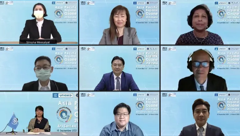 UN Launched The Asia-Pacific Regional Ozone2Climate Art Contest Using Art to Protect Earth's Ozone Layer and Climate System