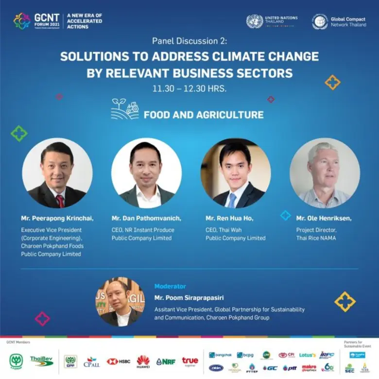 TWPC attended sustainability leadership meeting GCNT Forum 2021 under the theme "A New Era of Accelerated Actions" to support sustainable business and solve global warming