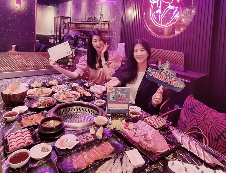 เคทีซีรวบร้านบุฟเฟ่ต์ชื่อดังกว่า 33 ร้านค้าให้สมาชิกอิ่ม คุ้ม