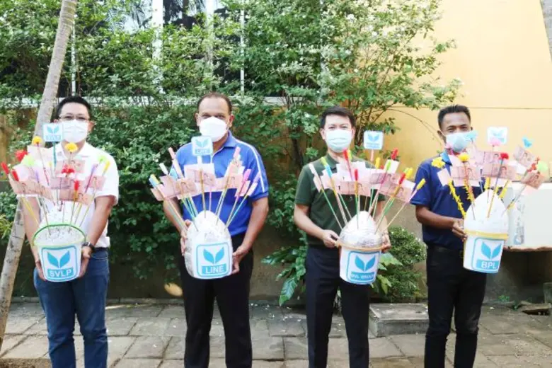 SVL Group ถวายปัจจัย 120,000 บาท ร่วมบุญกฐิน 22 วัด ในบางสะพาน